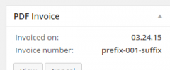 WooCommerce PDF Invoices screenshot 3