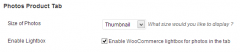 WooCommerce Photos Product Tab screenshot 3