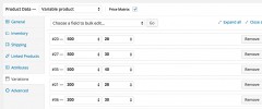 WooCommerce Price Matrix screenshot 3