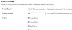 WooCommerce Product Archive Customiser screenshot 1