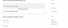 WooCommerce Product FAQs screenshot 2
