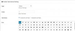 Woocommerce Extra Product Tab screenshot 2