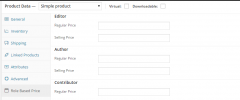 Woocommerce Role Based Price screenshot 1