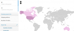 WooCommerce Sales By Location Report screenshot 1