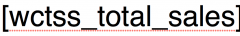WooCommerce Total Sales Shortcode screenshot 1