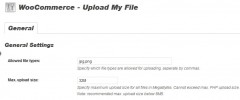 WooCommerce Upload My File screenshot 1