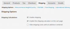Woocommerce Weight & Country Based Shipping screenshot 1