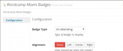 Wordcamp Miami Badges screenshot 3