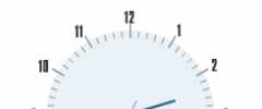 Worpress Clock screenshot 1