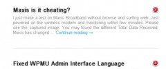 Wordpress Comment Bubble screenshot 1