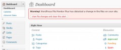 WordPress File Monitor Plus screenshot 2