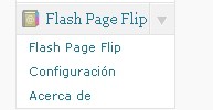 Wordpress Flash Page Flip screenshot 4