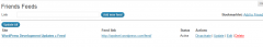 WordPress Friends Feed screenshot 2