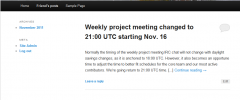WordPress Friends Feed screenshot 4
