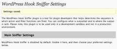 WordPress Hook Sniffer screenshot 1