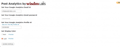 WordPress Post Analytics screenshot 1