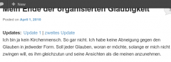 WordPress Post Update Links screenshot 1