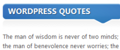WordPress Quotes screenshot 1
