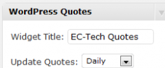 WordPress Quotes screenshot 2