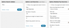 WordPress Sphinx Search Plugin screenshot 5