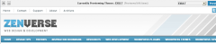 Wordpress Theme Demo Bar screenshot 1
