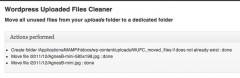 Wordpress Uploaded Files Cleaner screenshot 3