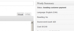 Wordy for WordPress screenshot 2