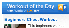 Workout of the Day screenshot 1