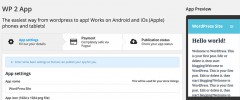 WP 2 App screenshot 1