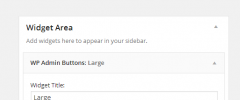 WP Admin Buttons screenshot 2