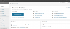 WP Admin Classic Colors screenshot 1