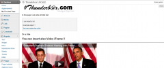 WP Admin Custom Page screenshot 2