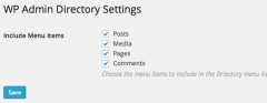 WP Admin Directory screenshot 2