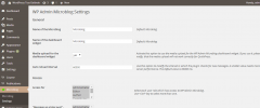 WP Admin Microblog screenshot 3