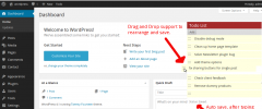 WP Admin Todo List screenshot 1