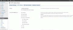 WP AdminTools screenshot 3