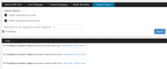 WP Advanced Importer Plugin screenshot 5