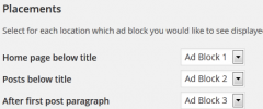 WP Advertize It screenshot 2