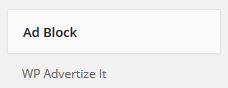 WP Advertize It screenshot 4