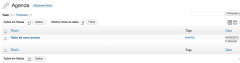 WP Agenda screenshot 2