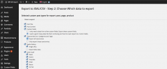 Export WordPress data to XML/CSV screenshot 2