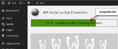 WP Antivirus Site Protection (by SiteGuarding.com) screenshot 2