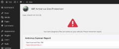 WP Antivirus Site Protection (by SiteGuarding.com) screenshot 4