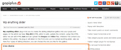 Wp anything slider screenshot 1