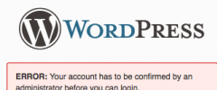 WP Approve User screenshot 1
