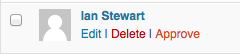 WP Approve User screenshot 3
