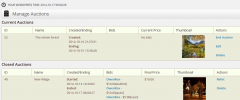 WordPress Auction Plugin screenshot 2
