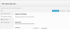 WP Author Box Lite screenshot 3