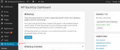 WP Backitup screenshot 1