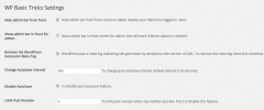 WP Basic Tricks screenshot 1
